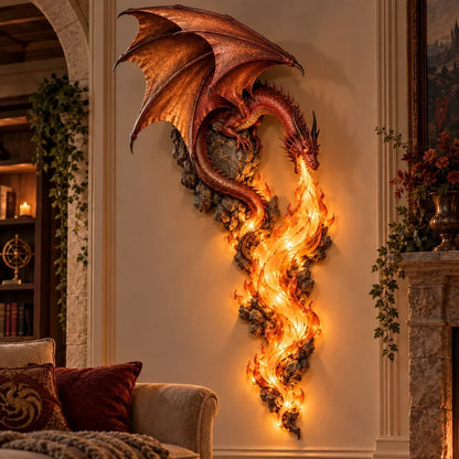🐉Dragonfire GuardianM Wall Sconce-A Legendary Flame Awakens On Your Wall