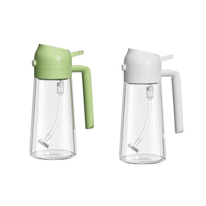 ✨Hot Sale 49% OFF💕2 in 1 Glass Oil Sprayer & Dispenser