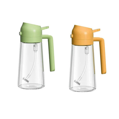 ✨Hot Sale 49% OFF💕2 in 1 Glass Oil Sprayer & Dispenser